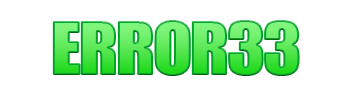 Logo ERROR33